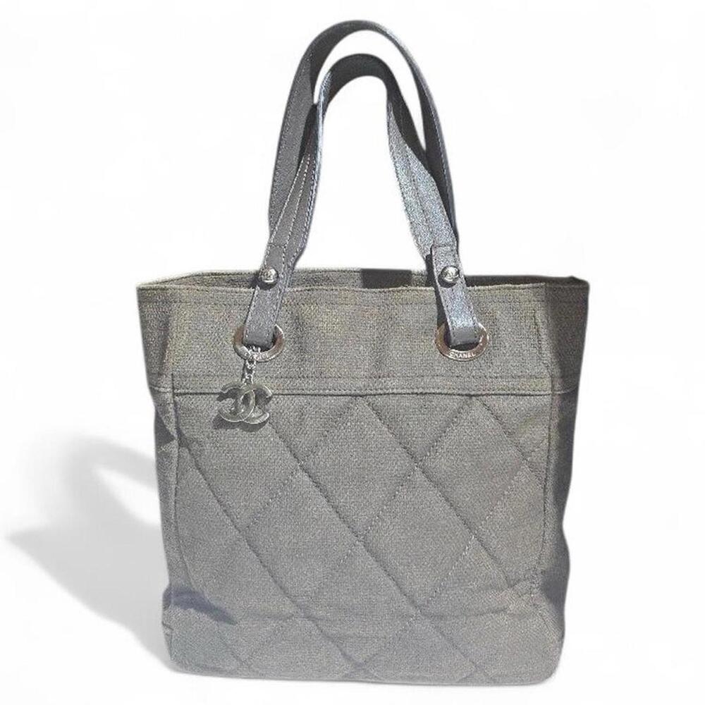 Chanel canvas tote